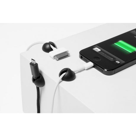 Bluelounge CableDrop Mini Johdonpidikkeet, 9 kpl