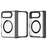 Dux Ducis iPhone Duo Kuori Gångjärnsskydd Aimo Series MagSafe Musta