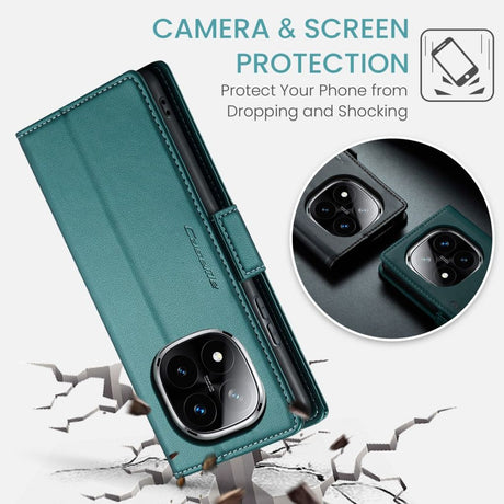 CaseMe Xiaomi Redmi Note 14 Pro 5G/14 Pro Plus 5G Kotelo 023 Series Vihreä
