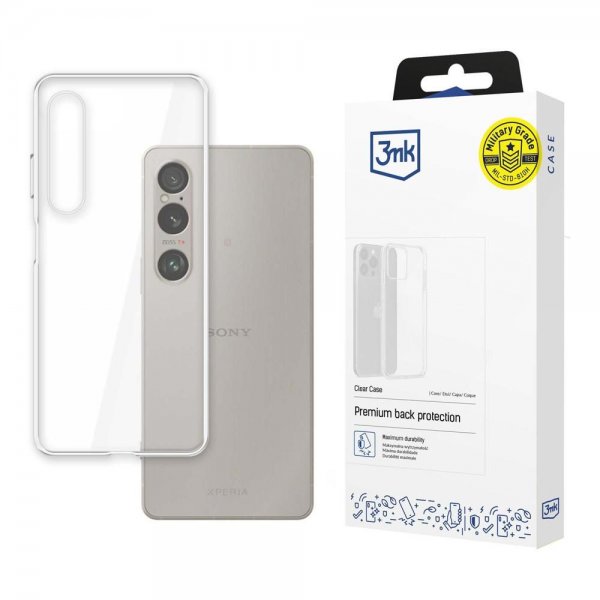 3mk Sony Xperia 1 VI Kuori Clear Case Kirkas