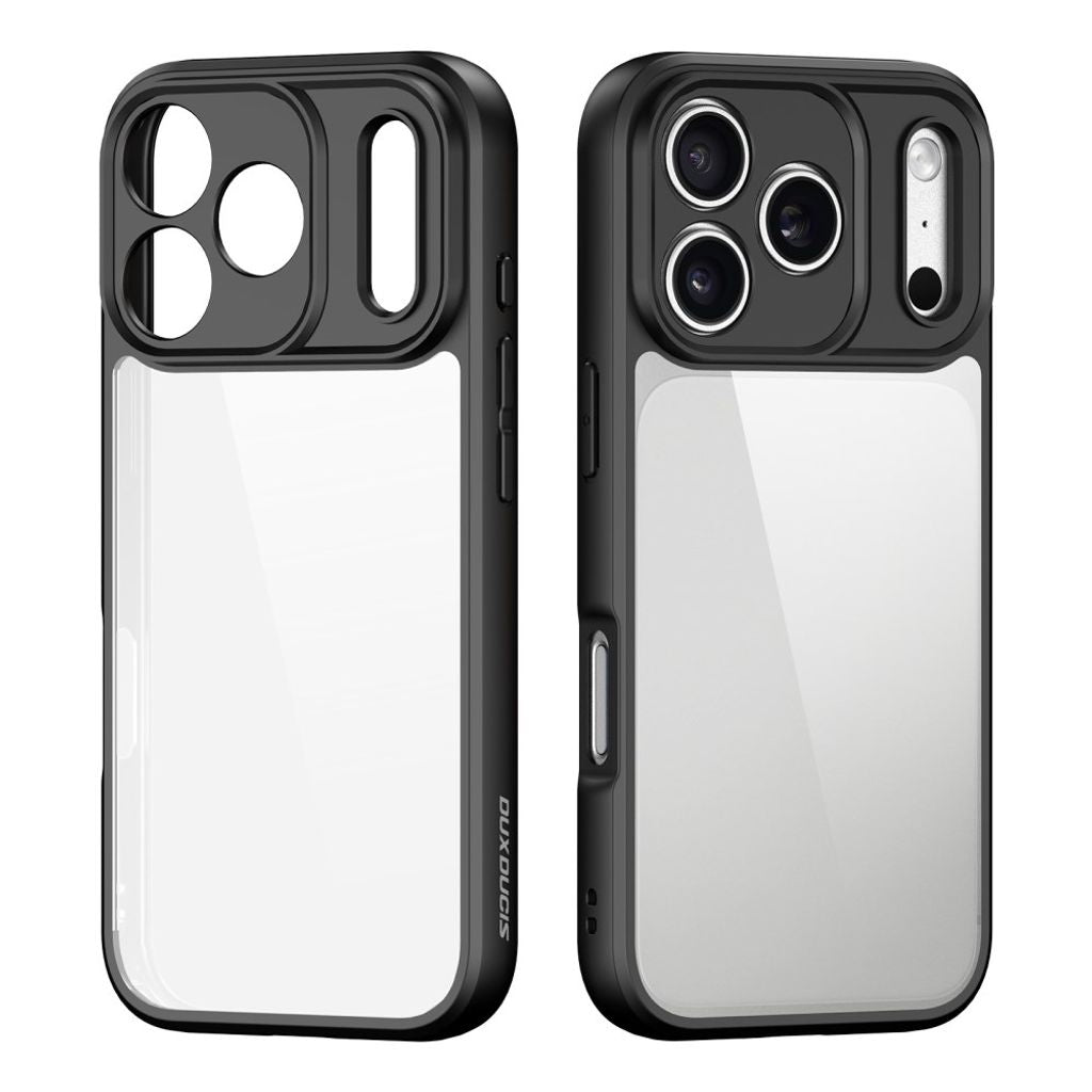 Dux Ducis iPhone 17 Pro Max/iPhone 18 Pro Max Kuori Aimo Series Musta
