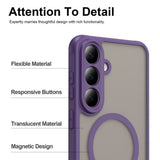 Samsung Galaxy S26 FE Kuori Himmeä MagSafe Violetti
