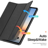 Dux Ducis Samsung Galaxy Tab S12 Plus Kotelo DOMO Series Musta