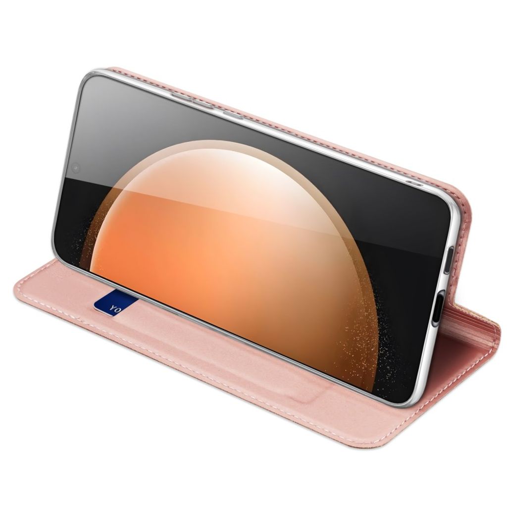 Dux Ducis Samsung Galaxy S25 FE Kotelo Skin Pro Series Vaaleanpunainen
