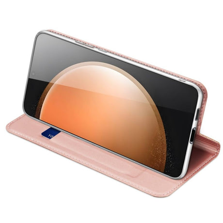 Dux Ducis Samsung Galaxy S25 FE Kotelo Skin Pro Series Vaaleanpunainen