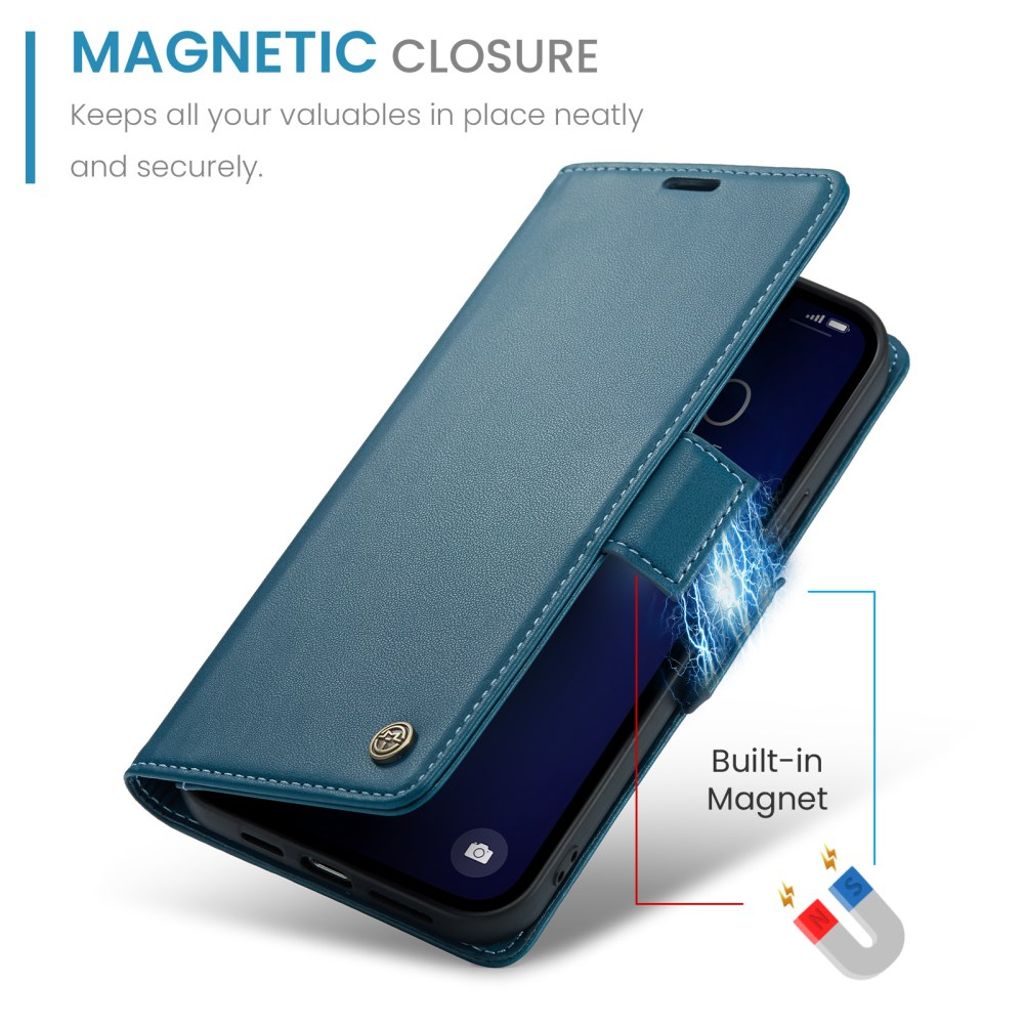 CaseMe iPhone 13 Pro Kotelo 023 Series Sininen