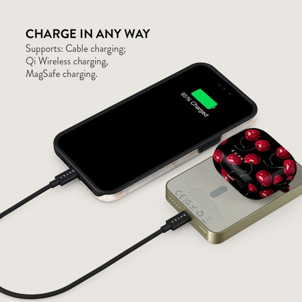 Burga Powerbank MagSafe 5000 mAh Cherrybomb Kulta