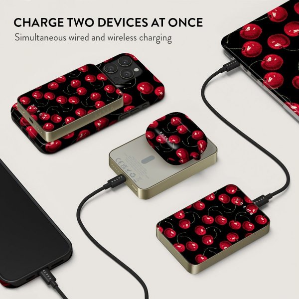 Burga Powerbank MagSafe 5000 mAh Cherrybomb Kulta