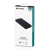 Champion Powerbank langattomalla latauksella 10 000 mAh 12W Musta
