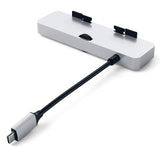 Satechi alumiininen Type-C Clamp Hub Pro, hopea