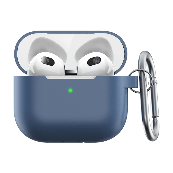 KeyBudz PodSkinz Elevate Series Airpod 3 Silikonikuori Sininen