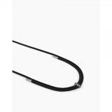 Ideal of Sweden Cord Puhelinranneke Hiilenmusta