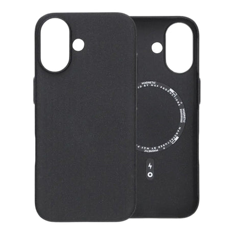 iPhone 17 Kuori Korrugerat MagSafe Musta