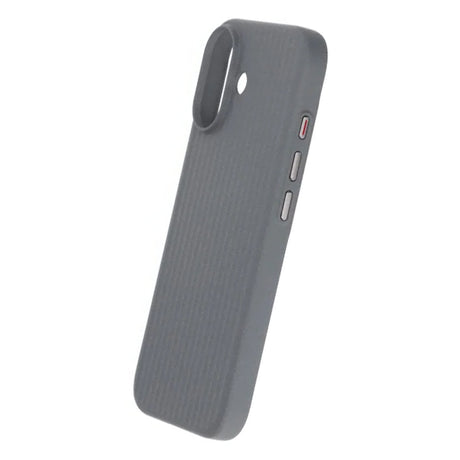 iPhone 17 Kuori Korrugerat MagSafe Harmaa