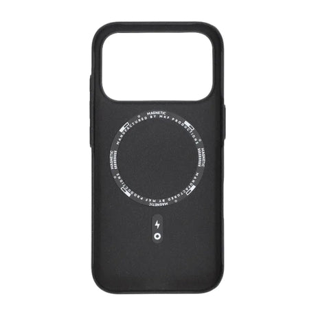 iPhone 17 Pro Kuori Korrugerat MagSafe Musta