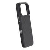 iPhone 17 Pro Kuori Korrugerat MagSafe Musta
