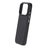 iPhone 17 Pro Kuori Korrugerat MagSafe Musta