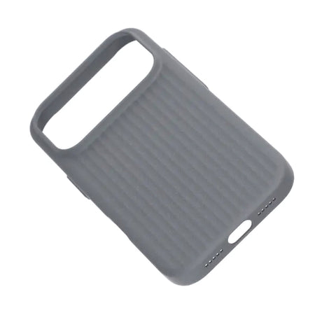 iPhone 17 Pro Kuori Korrugerat MagSafe Harmaa