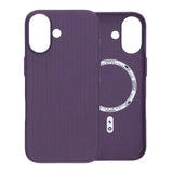 iPhone 17 Kuori Korrugerat MagSafe Violetti