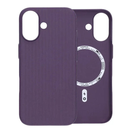 iPhone 17 Kuori Korrugerat MagSafe Violetti