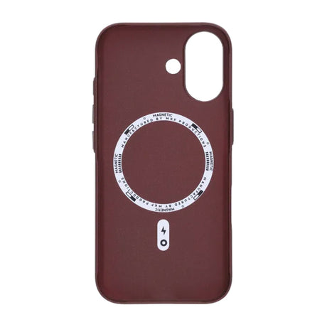 iPhone 17 Kuori Korrugerat MagSafe Punainen