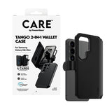 CARE by PanzerGlass Samsung Galaxy S26 Ultra Kotelo Tango Two-in-One Wallet MagSafe Musta