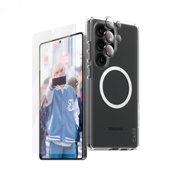 CARE by PanzerGlass Samsung Galaxy S25 Ultra 3-in-1 Suojapakkaus