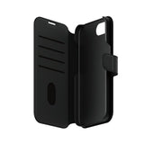 CARE by PanzerGlass iPhone 16e/17e -kotelo Tango Two-in-One Wallet MagSafe Musta
