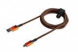 Xtorm Xtreme USB-A–Micro-USB-kaapeli 1,5 m musta/oranssi