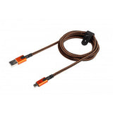 Xtorm Xtreme USB-A–Micro-USB-kaapeli 1,5 m musta/oranssi