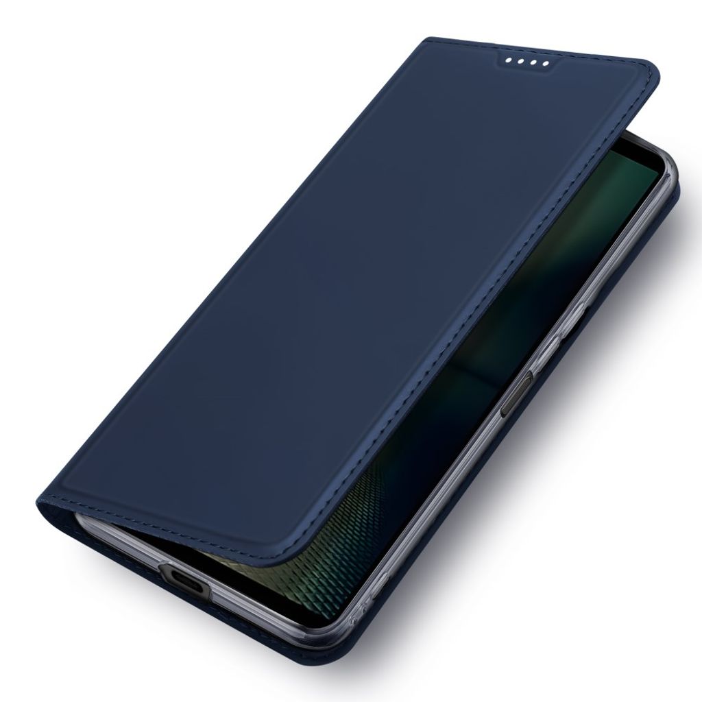 Dux Ducis Sony Xperia 1 VII Kotelo Skin Pro Series Sininen