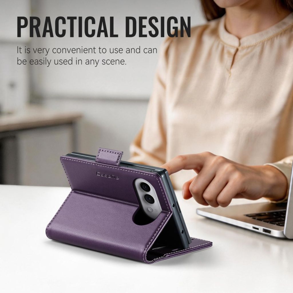 CaseMe iPhone Duo Kotelo 023 Series Violetti