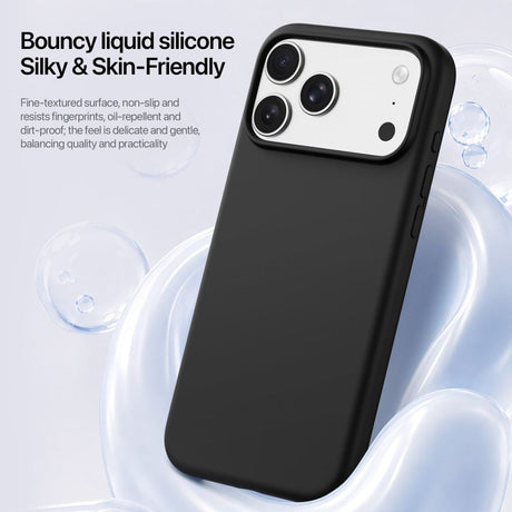 Dux Ducis iPhone 17 Pro/iPhone 18 Pro Kuori Piel Series MagSafe Musta