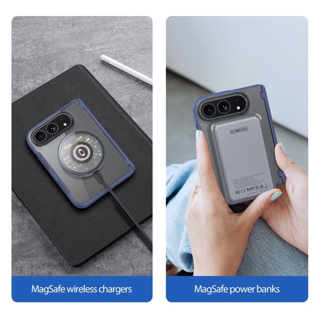 Dux Ducis iPhone Duo Kotelo Skin X Pro Series MagSafe Sininen