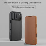 Nillkin iPhone 17 Pro/iPhone 18 Pro Kotelo Qin Pro Musta
