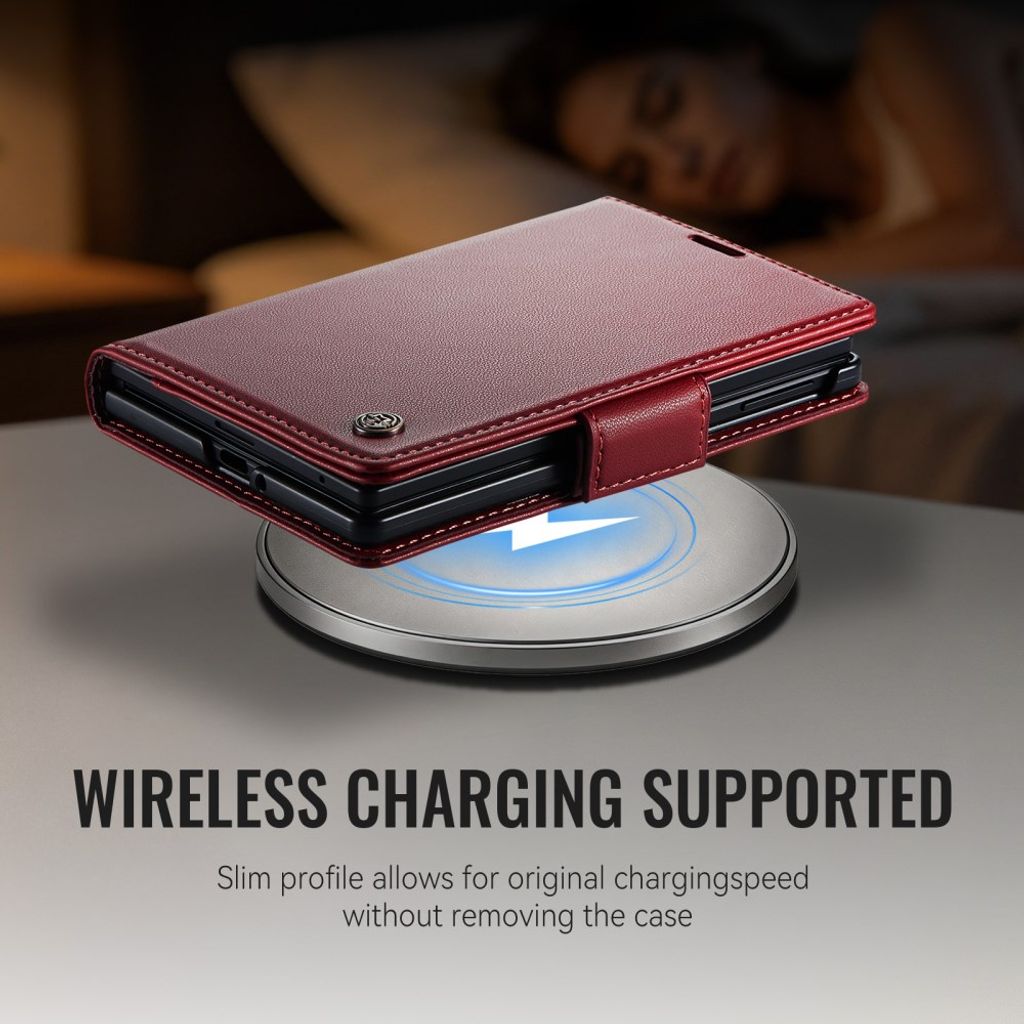CaseMe Samsung Galaxy Z Fold 8 Kotelo 023 Series Punainen