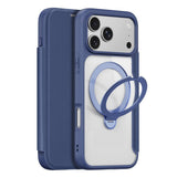 Dux Ducis iPhone 17 Pro Max/18 Pro Max Kotelo Skin X Pro Series Kickstand MagSafe Sininen