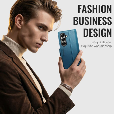 CaseMe Samsung Galaxy Z Fold 8 Ultra Kotelo 023 Series Sininen