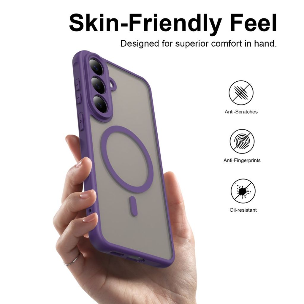 Samsung Galaxy S26 FE Kuori Himmeä MagSafe Violetti