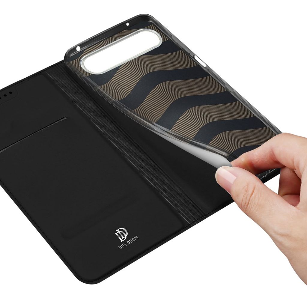 Dux Ducis Sony Xperia 10 VII Kotelo Skin Pro Series Musta