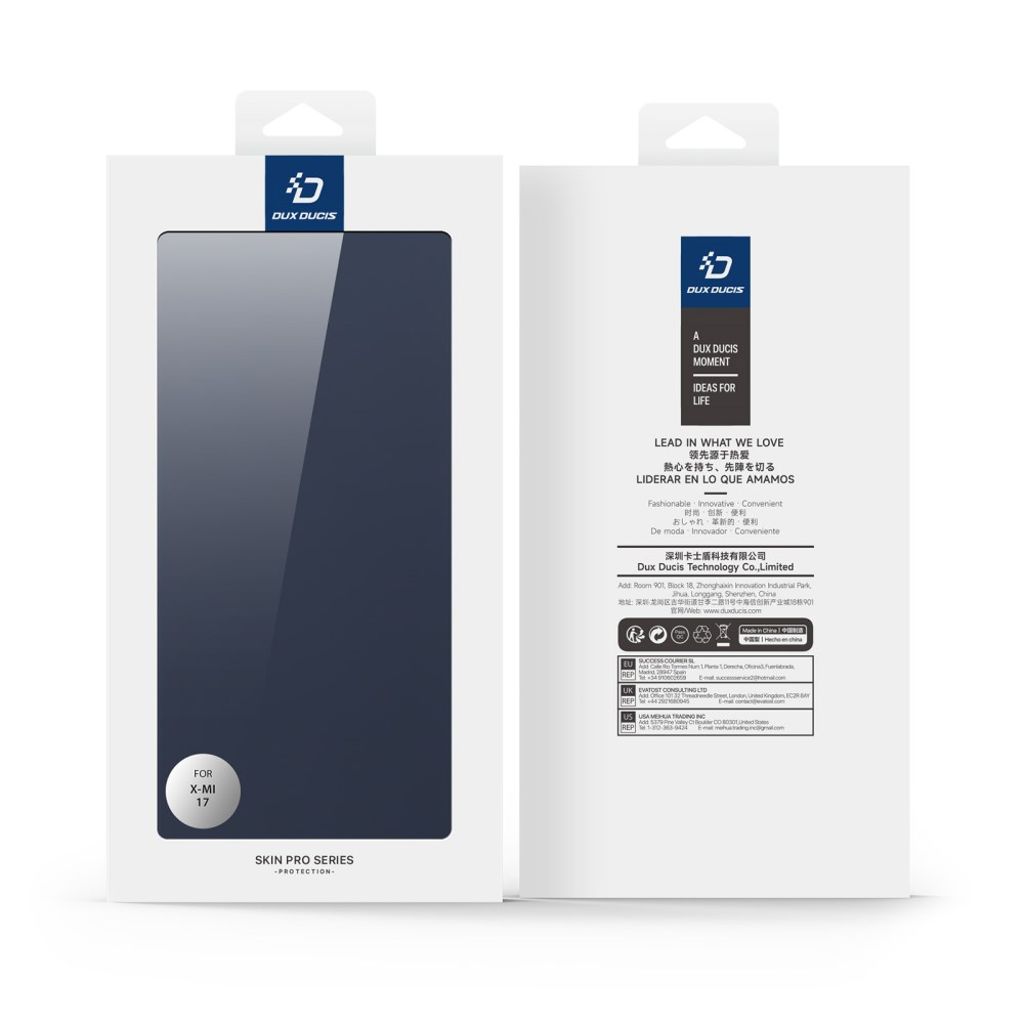 Dux Ducis Xiaomi 17 Kotelo Skin Pro Series Sininen