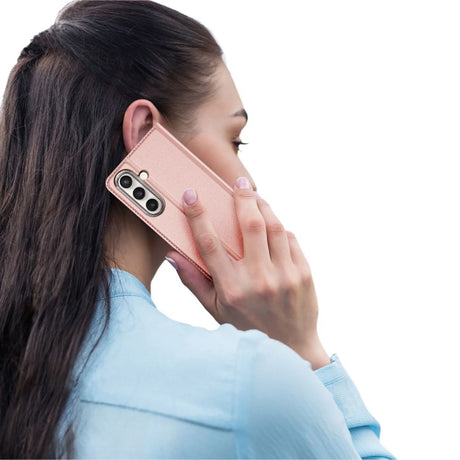 Dux Ducis Samsung Galaxy S25 FE Kotelo Skin Pro Series Vaaleanpunainen