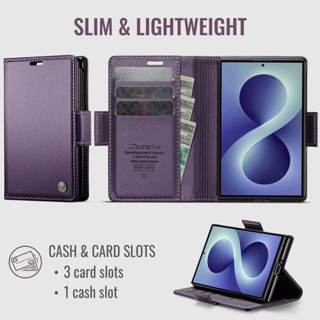 CaseMe Samsung Galaxy Z Fold 8 Kotelo 023 Series Violetti