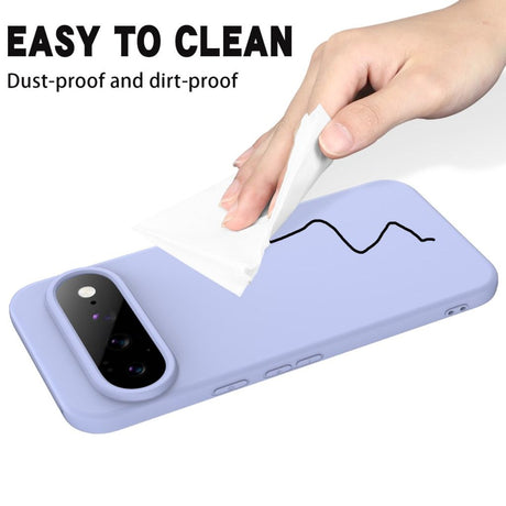 Google Pixel 11 Pro XL Kuori Remmillä Silikoni Violetti