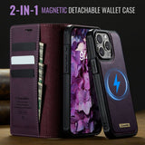 CaseMe iPhone 15 Pro Max Kotelo C49 Series Violetti