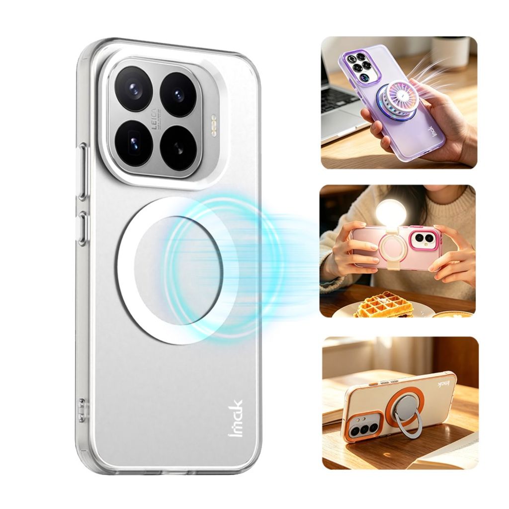 Imak Xiaomi 17T Pro Kuori Candy Color MagSafe Valkoinen
