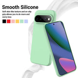 Google Pixel 11 Pro XL Kuori Remmillä Silikoni Vihreä
