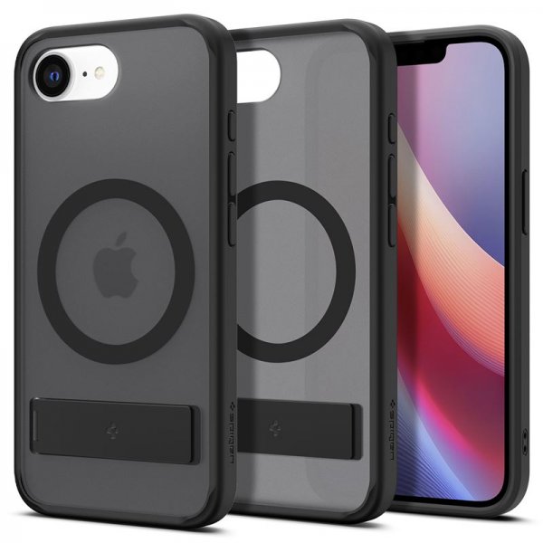 Spigen iPhone 16/17 Ultra Hybrid S MagFit Frost Black -suojakuori