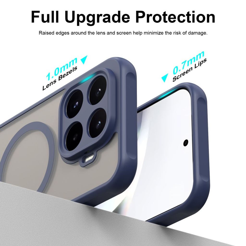 Xiaomi 17T Kuori Pesty MagSafe Sininen