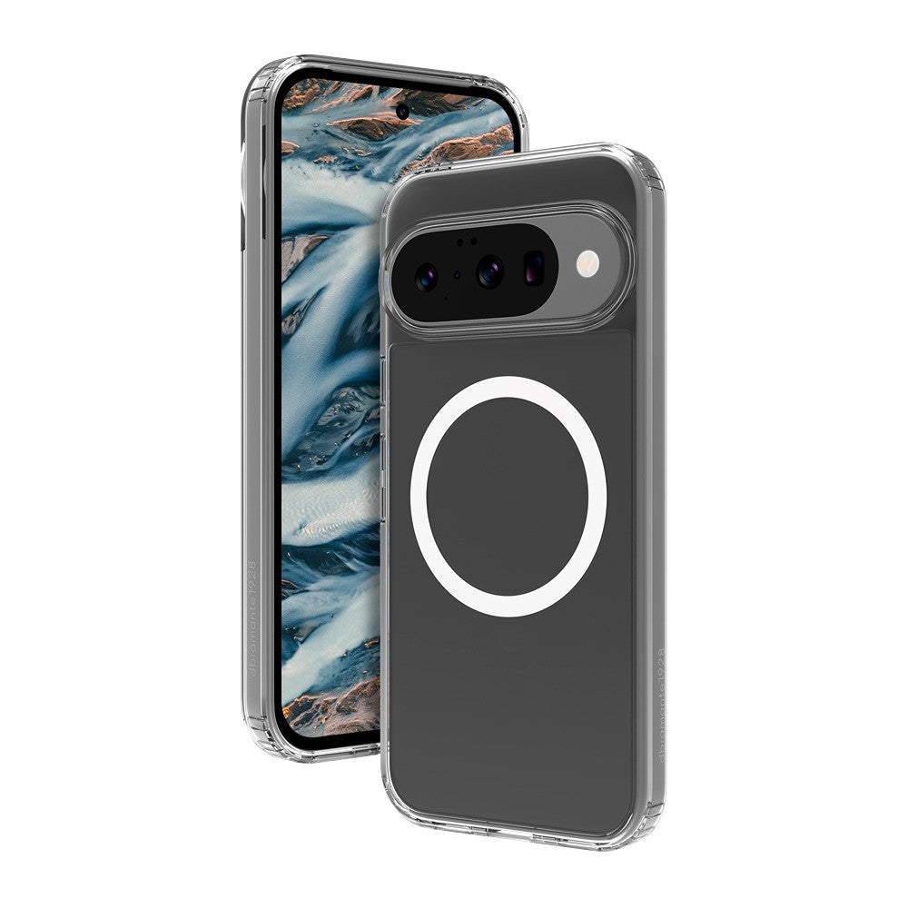 dbramante1928 Google Pixel 10/Google Pixel 10 Pro Kuori Iceland Pro Qi2 Kirkas